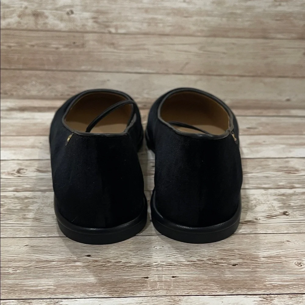 Coach Women's Emilia Mary Jane Flats
 Black Velvet Size 7.5B‎ NWT - Picture 12 of 13